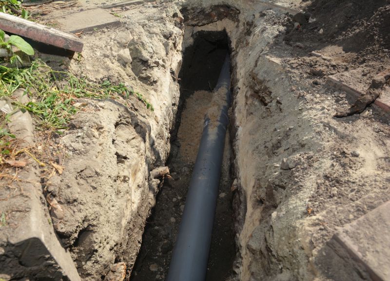 Underground Drain Installation