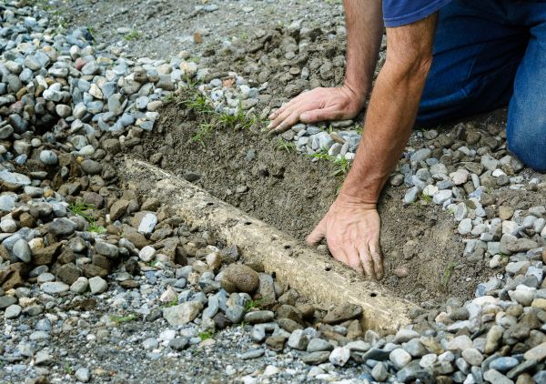 French Ditch Installation in Auburn
